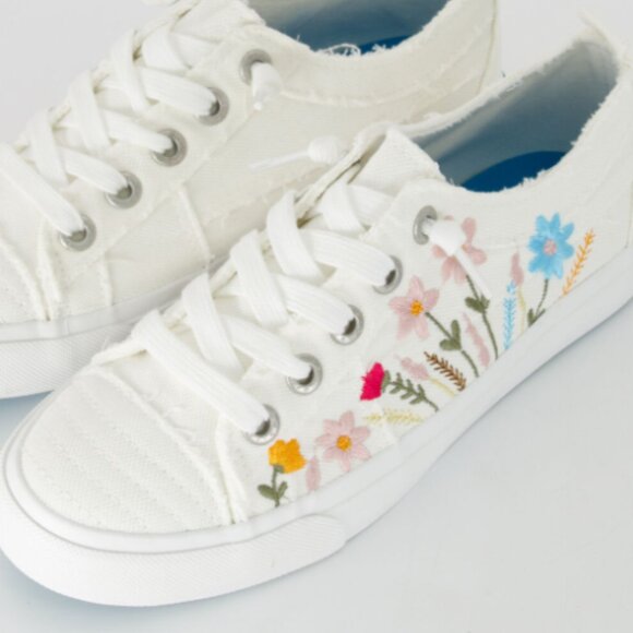 Blowfish Shoes - new Blowfish Floral Embroidered Slip On Sneakers 253